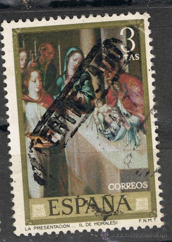 Sellos: 1967 3 PTA LA PRESENTACI&Oacute;N / LUIS DE MORALES EL DIVINO - Foto 1