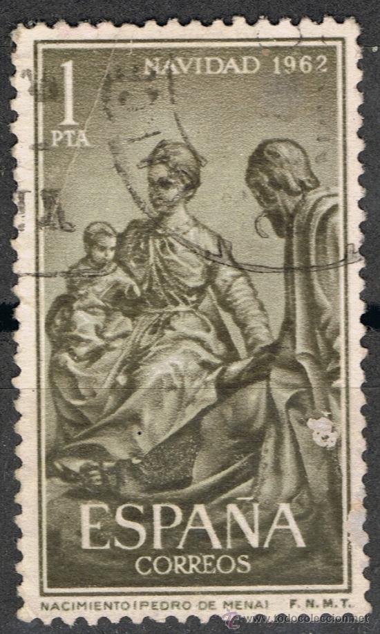 Sellos: 1478 1 pta Navidad Nacimiento, de Pedro Mena. - Foto 1