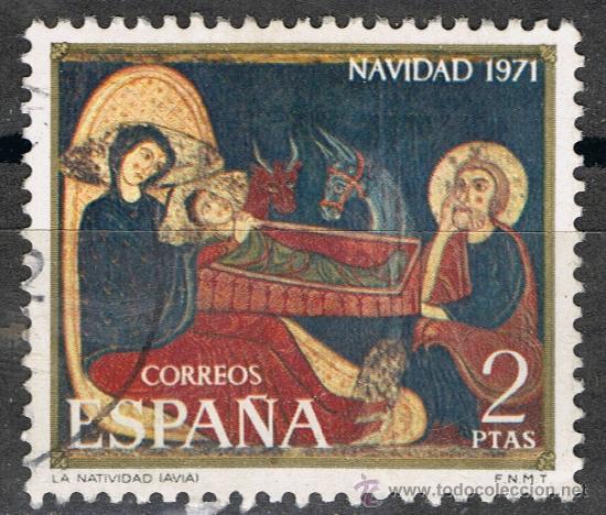 Sellos: 2061 2 ptas La Natividad (Avi&aacute;) / Navidad - Foto 1