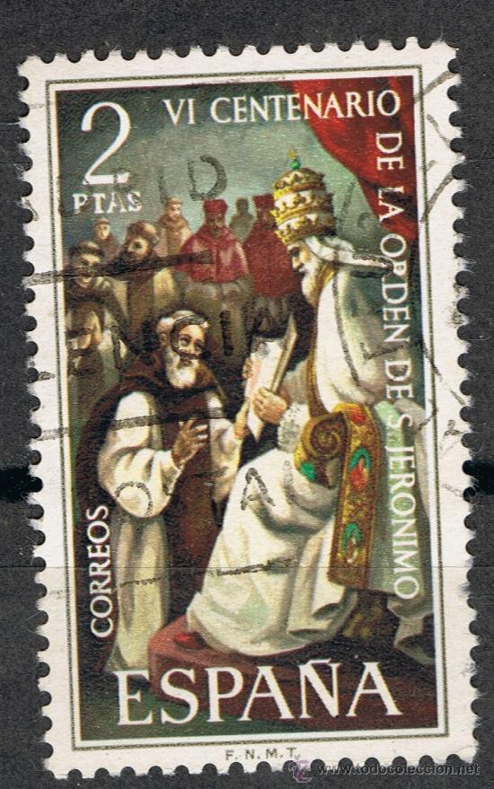 Sellos: 2158 VI CENTENARIO DE LA ORDEN DE SAN JER&Oacute;NIMO - Foto 1