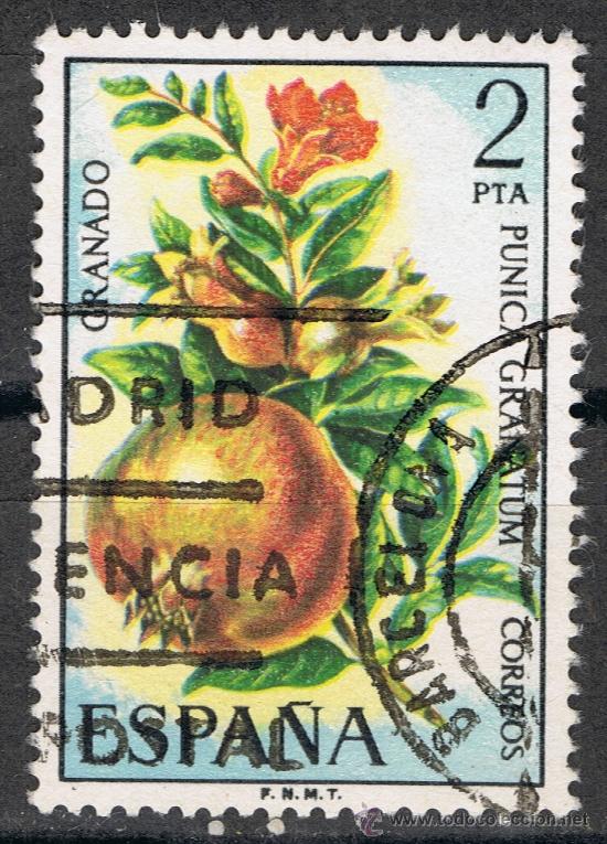 Sellos: 2255 2 ptas Granado / Flora - Foto 1