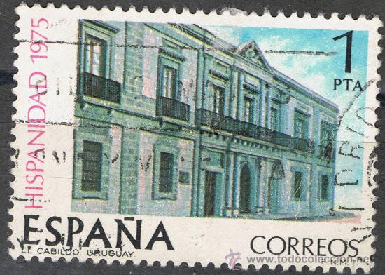 Sellos: 2293 1 pta EL CABILDO / HISPANIDAD - Foto 1