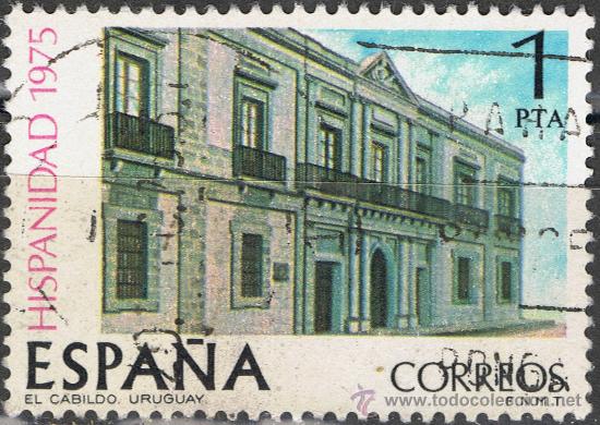 Sellos: 2293 1 pta EL CABILDO / HISPANIDAD - Foto 1