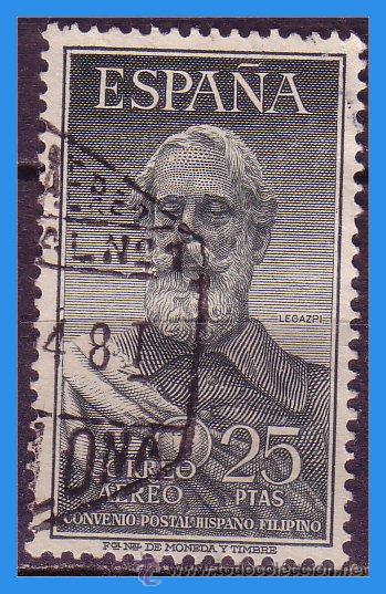 Sellos: 1953 Legazpi, EDIFIL n&ordm; 1124 (o) - Foto 1