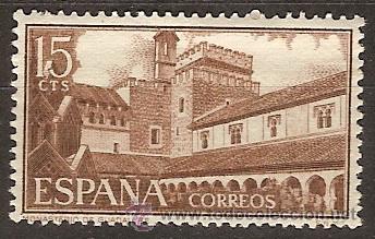Sellos: Espa&ntilde;a 1250 (0) Monasterio de Guadalupe. - Foto 1