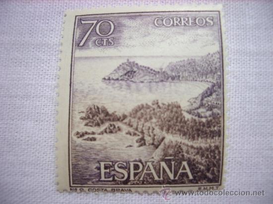 Sellos: EDIFIL 1543 CRIPTA DE SAN ISIDORO 1964 70 CENTIMOS PESETA NUEVO - Foto 1