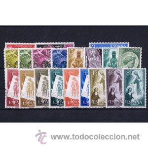 Sellos: ESPA&Ntilde;A 1956 A&Ntilde;O COMPLETO NUEVOS - Foto 1