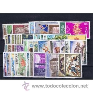 Sellos: ESPA&Ntilde;A 1972 A&Ntilde;O COMPLETO NUEVO - Foto 1