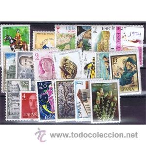 Sellos: ESPA&Ntilde;A 1974 A&Ntilde;O COMPLETO NUEVO - Foto 1