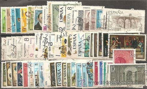 Sellos: ESPA&Ntilde;A 1974 A&Ntilde;O COMPLETO USADO - Foto 1