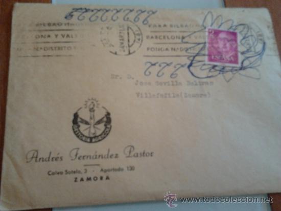 Sellos: Carta con escrito dentro de 1971 - Foto 1