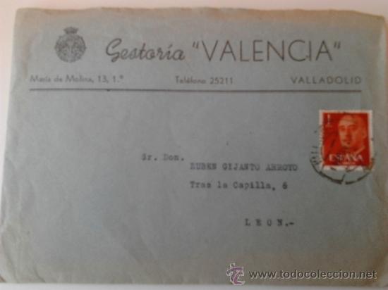 Sellos: Carta con escrito dentro de 1960 - Foto 1