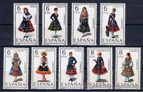 Sellos: TRAJES REGIONALES CASTILLA  NUEVOS** - Foto 1