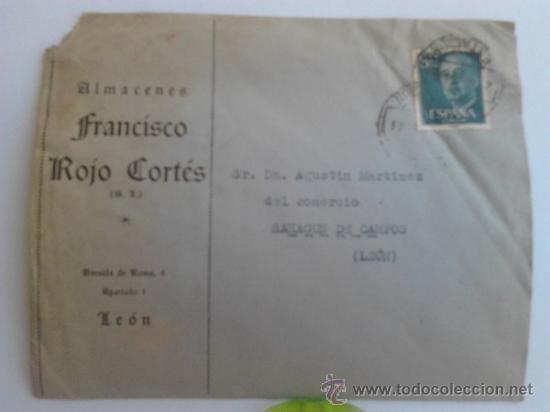 Sellos: Carta comercial de Leon - Foto 1
