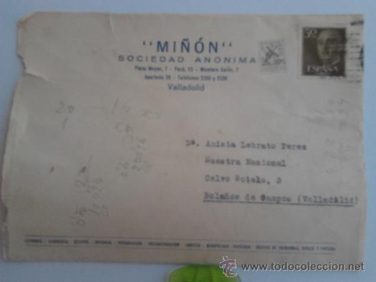 Sellos: Carta de publicidad Valladolid - Foto 1