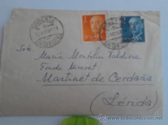 Sellos: Carta urgente de San Sebastian - Foto 1