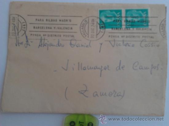 Sellos: Carta de Valladolid del 74 - Foto 1