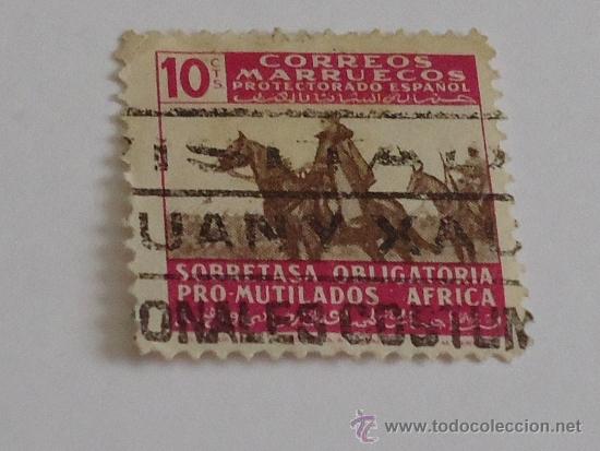 Sellos: lote de cuatro sellos protectorado espa&ntilde;ol en marruecos. - Foto 2