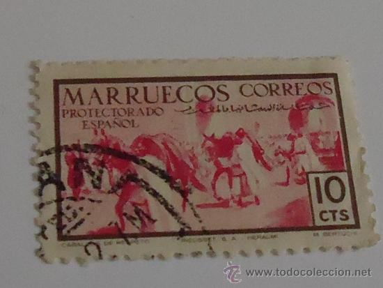 Sellos: lote de cuatro sellos protectorado espa&ntilde;ol en marruecos. - Foto 5