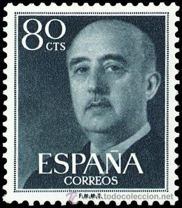 Sellos: ESPA&Ntilde;A SEGUNDO CENTENARIO N&ordm; 1152 ** 80C VERDE FRANCO - Foto 1
