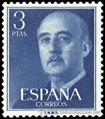Sellos: ESPA&Ntilde;A SEGUNDO CENTENARIO N&ordm; 1159 ** 3P AZUL FRANCO - Foto 1