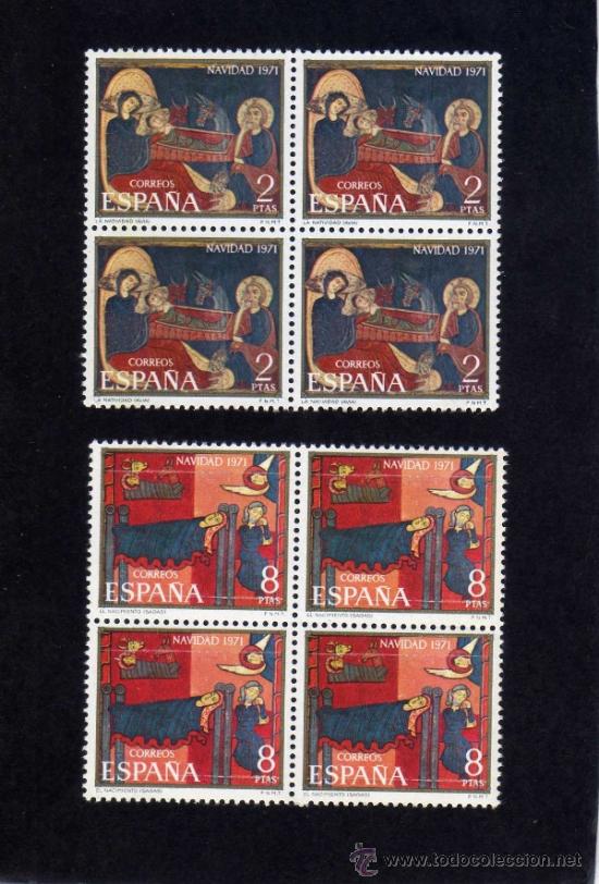 Sellos: NAVIDAD - EDIFIL 2061-62 - BLOQUE DE CUATRO. - Foto 1