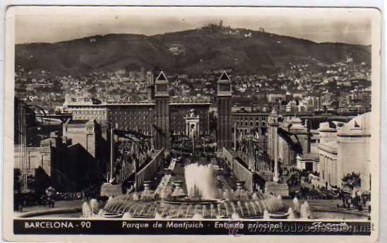 Sellos: Ambulante mar&iacute;timo sobre tarjeta postal de Barcelona - Foto 2