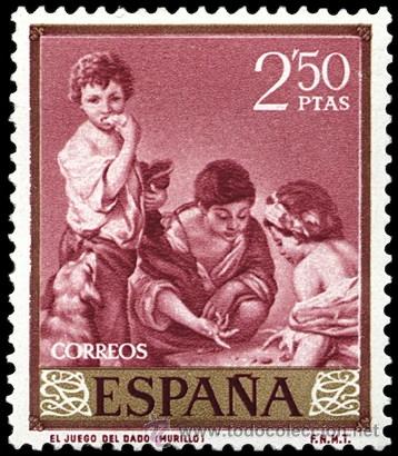 Sellos: ESPA&Ntilde;A SEGUNDO CENTENARIO N&ordm; 1277 ** 2,5P BURDEOS MURILLO - Foto 1