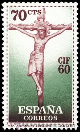 Sellos: ESPA&Ntilde;A SEGUNDO CENTENARIO N&ordm; 1280 ** 70C CAST Y VERDE CIF - Foto 1