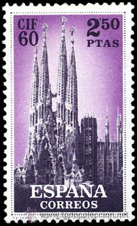 Sellos: ESPA&Ntilde;A SEGUNDO CENTENARIO N&ordm; 1283 ** 2,5P NEGRO CIF - Foto 1