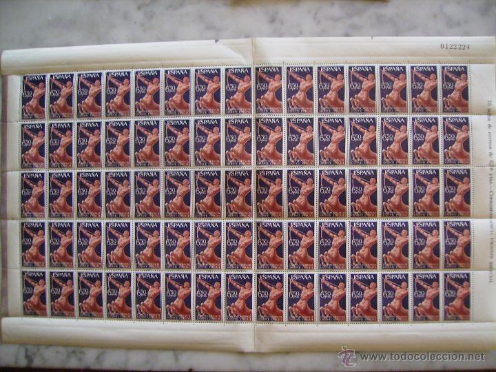 Timbres: ESPECTACULAR PLIEGO COMPLETO,CORRESPONDENCIA URGENTE ESPECIAL-75 SELLOS A&Ntilde;O 1966
