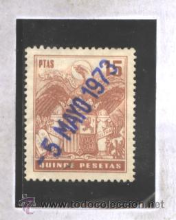 Sellos: ESPA&Ntilde;A 1965 - TIMBRE MOVIL 15 PTS - USADO - Foto 1