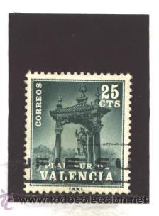 Sellos: VALENCIA PLAN SUR 1971 - FILABO NRO. 6 - USADO - Foto 1