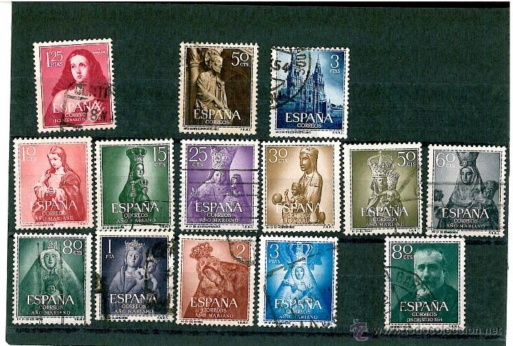 Sellos: Espa&ntilde;a. A&ntilde;o 1954 usado - Foto 1