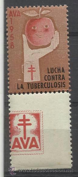 Sellos: lucha contra la tuberculosis 1958   nuevo** - Foto 1