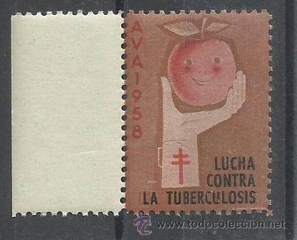Sellos: lucha contra la tuberculosis 1958 nuevo** - Foto 1