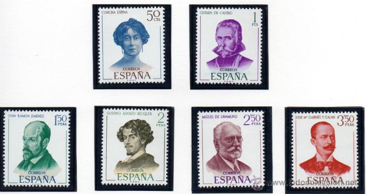 Sellos: ESPA&Ntilde;A.- EDIFIL N&ordm; 1990/95 SERIE COMPLETA EN NUEVO - Foto 1