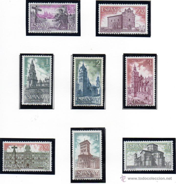 Selos: ESPA&Ntilde;A.- EDIFIL N&ordm; 2063/70 SERIE COMPLETA EN NUEVO