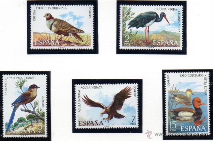 Sellos: ESPA&Ntilde;A.- EDIFIL N&ordm; 2134/38 SERIE COMPLETA EN NUEVO
