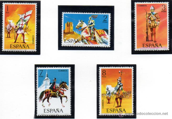 Sellos: ESPA&Ntilde;A.- EDIFIL N&ordm; 2139/43 SERIE COMPLETA EN NUEVO - Foto 1