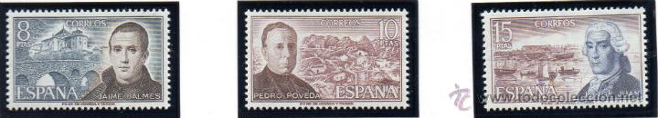 Sellos: ESPA&Ntilde;A.- EDIFIL N&ordm; 2180/82 SERIE COMPLETA EN NUEVO - Foto 1