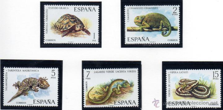 Sellos: ESPA&Ntilde;A.- EDIFIL N&ordm; 2192/96 SERIE COMPLETA EN NUEVO - Foto 1