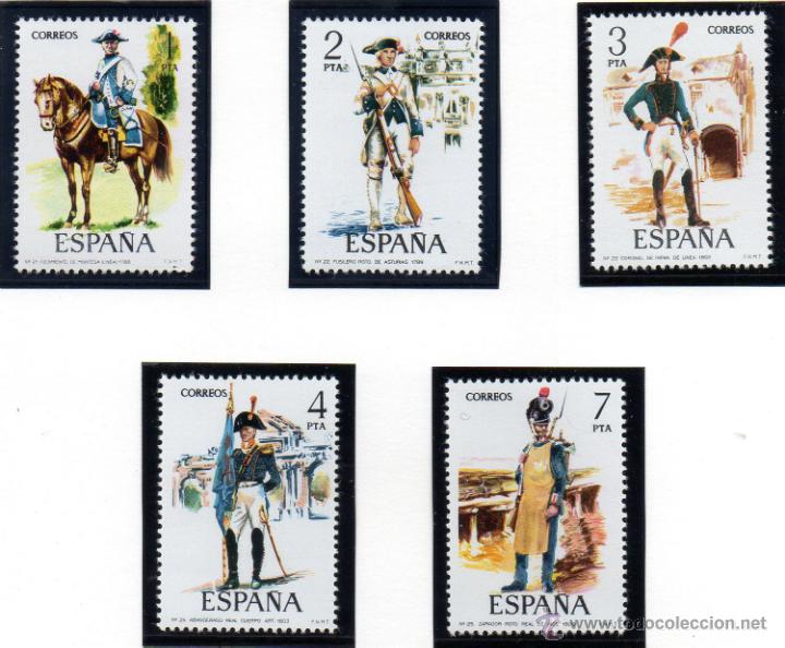 Sellos: ESPA&Ntilde;A.- EDIFIL N&ordm; 2277/81, SERIE COMPLETA EN NUEVO