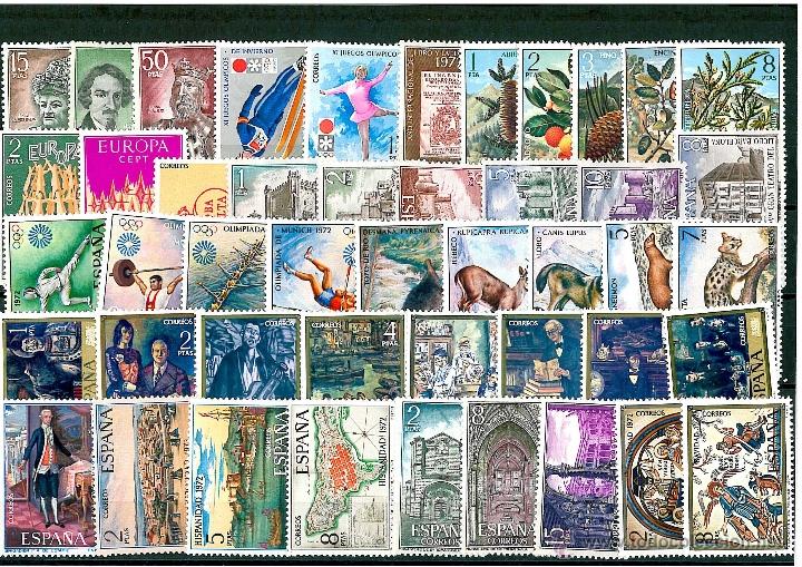 Sellos: Espa&ntilde;a. A&ntilde;o 1972 nuevo MNH - Foto 1
