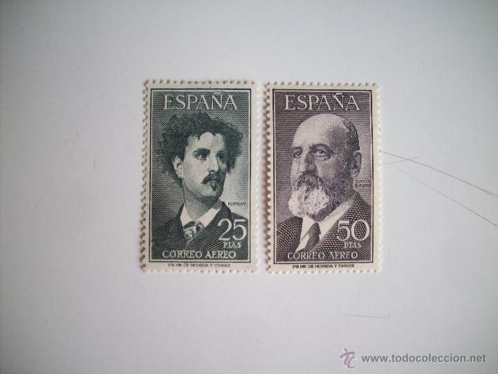Sellos: Fortuny y Torres quevedo Ed 1164/65 En nuevo** - Foto 1