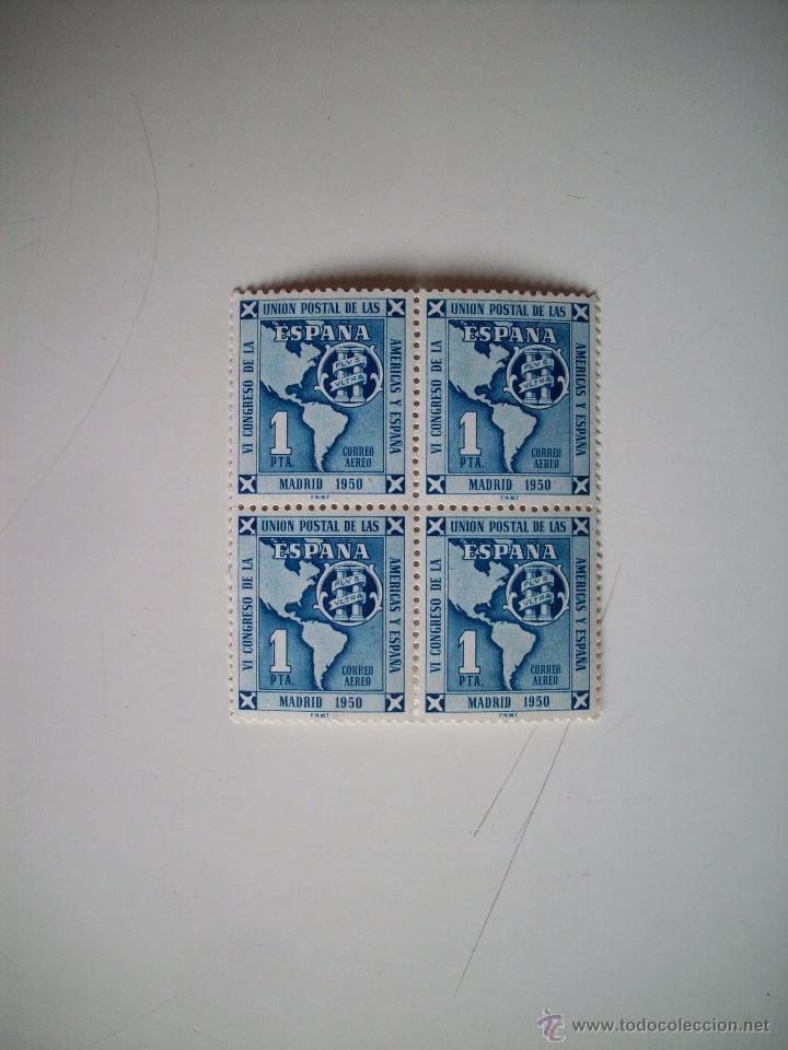 Sellos: VI Centenario de la Uni&oacute;n postal En Bl4 Ed 1091 Nuevos** - Foto 1