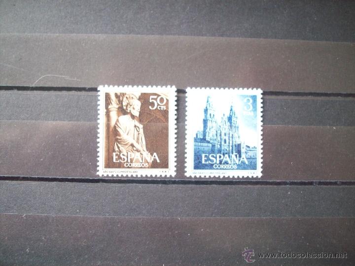 Sellos: A&Ntilde;O SANTO COMPOSTELANO ED. 1130/31 EN NUEVO** - Foto 1