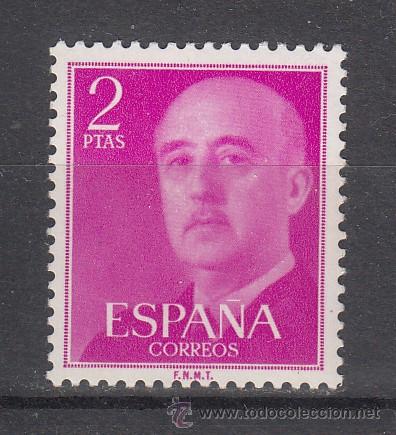 Sellos: espa&ntilde;a 1158 sin charnela, general franco - Foto 1