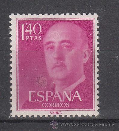 Sellos: espa&ntilde;a 1154 sin charnela, general franco - Foto 1