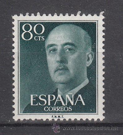 Sellos: espa&ntilde;a 1152 sin charnela, general franco - Foto 1